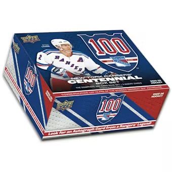 2025/26 Upper Deck New York Rangers Centennial Hockey Box Set