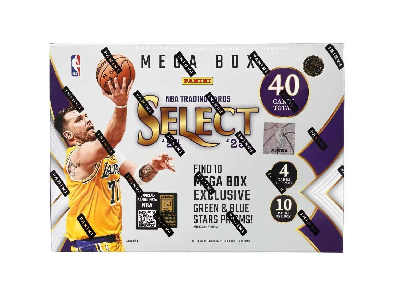 2024/25 Panini Select Basketball Hobby Mega Pack