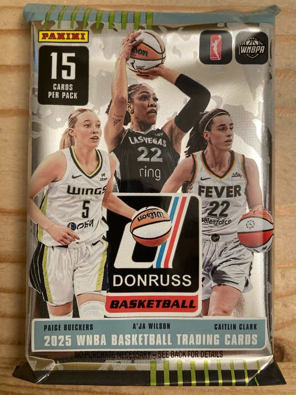 2025 Panini Donruss WNBA Basketball Blaster Pack