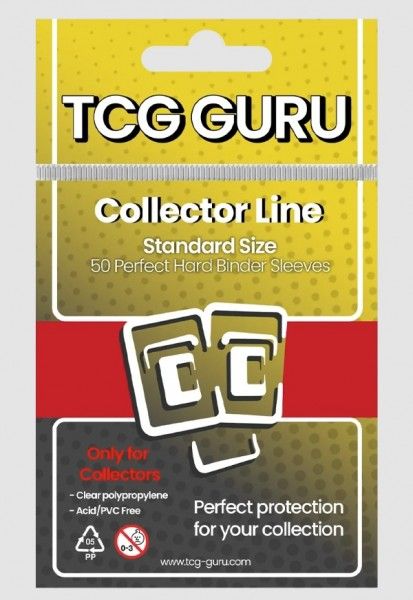 TCG Guru - Perfect Hard Binder Sleeves (50 ct.)