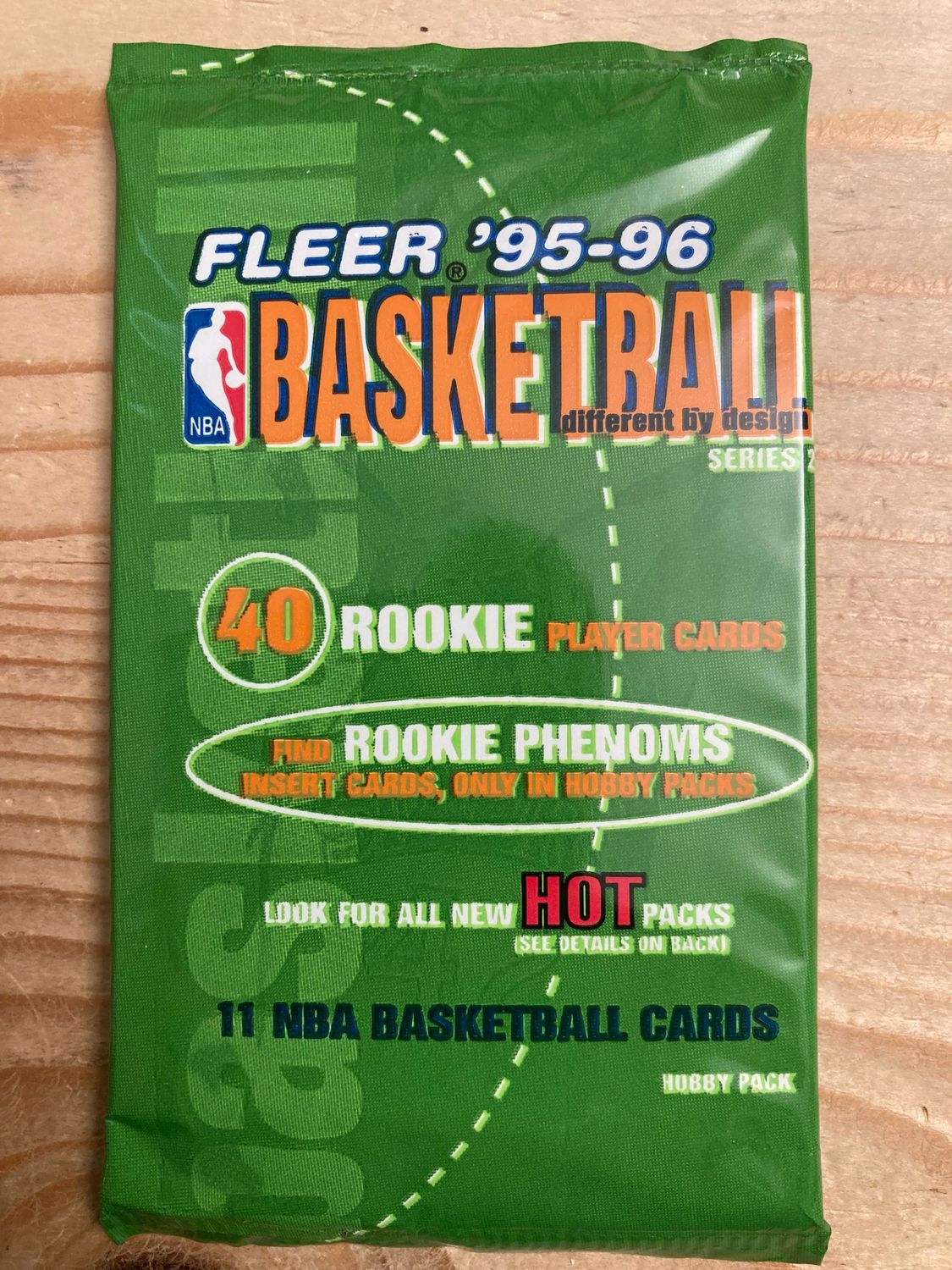 1995/96 Fleer Series 2 Basketball Pack