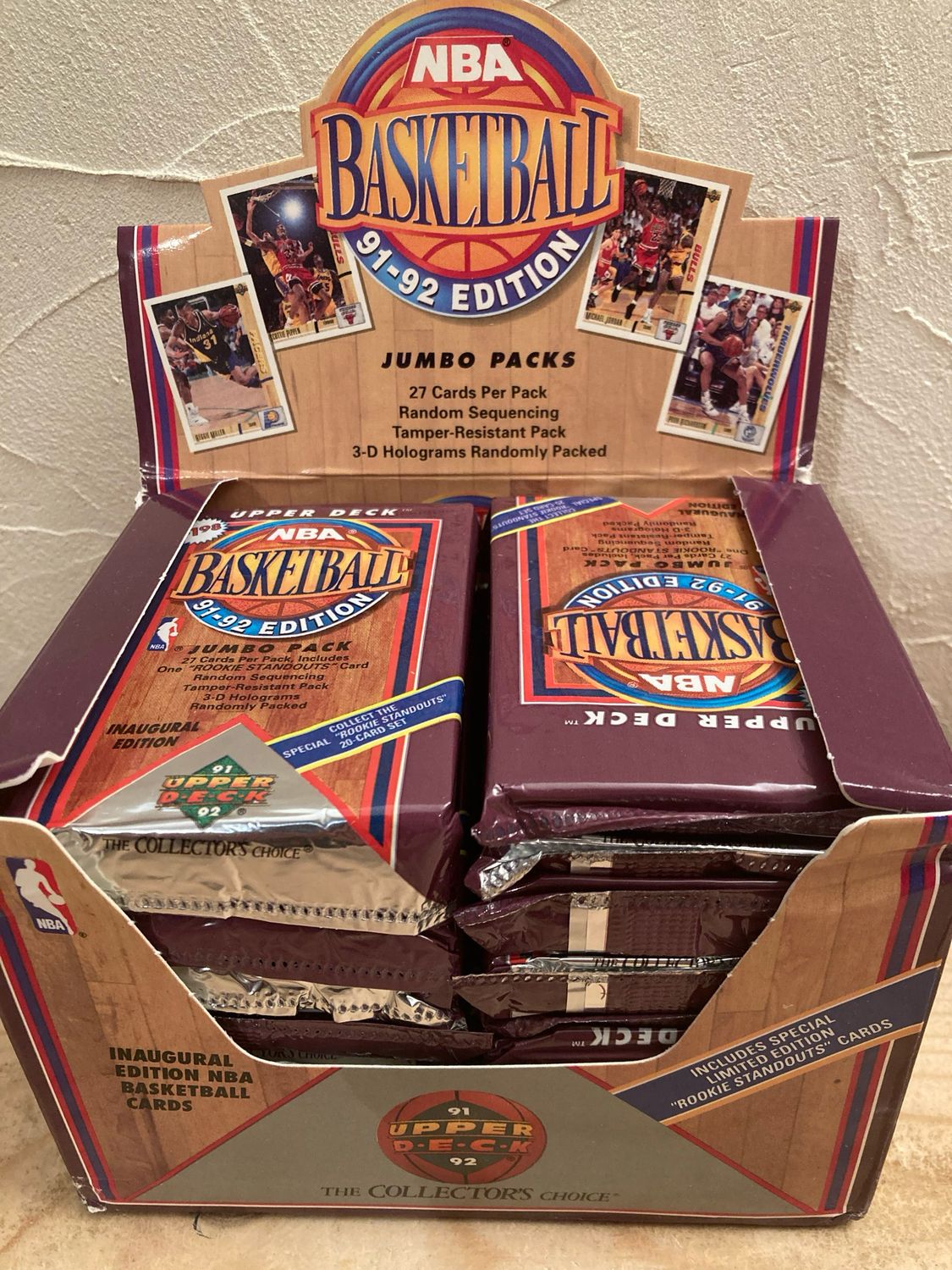 1991/92 Upper Deck Basketball Jumbo Pack