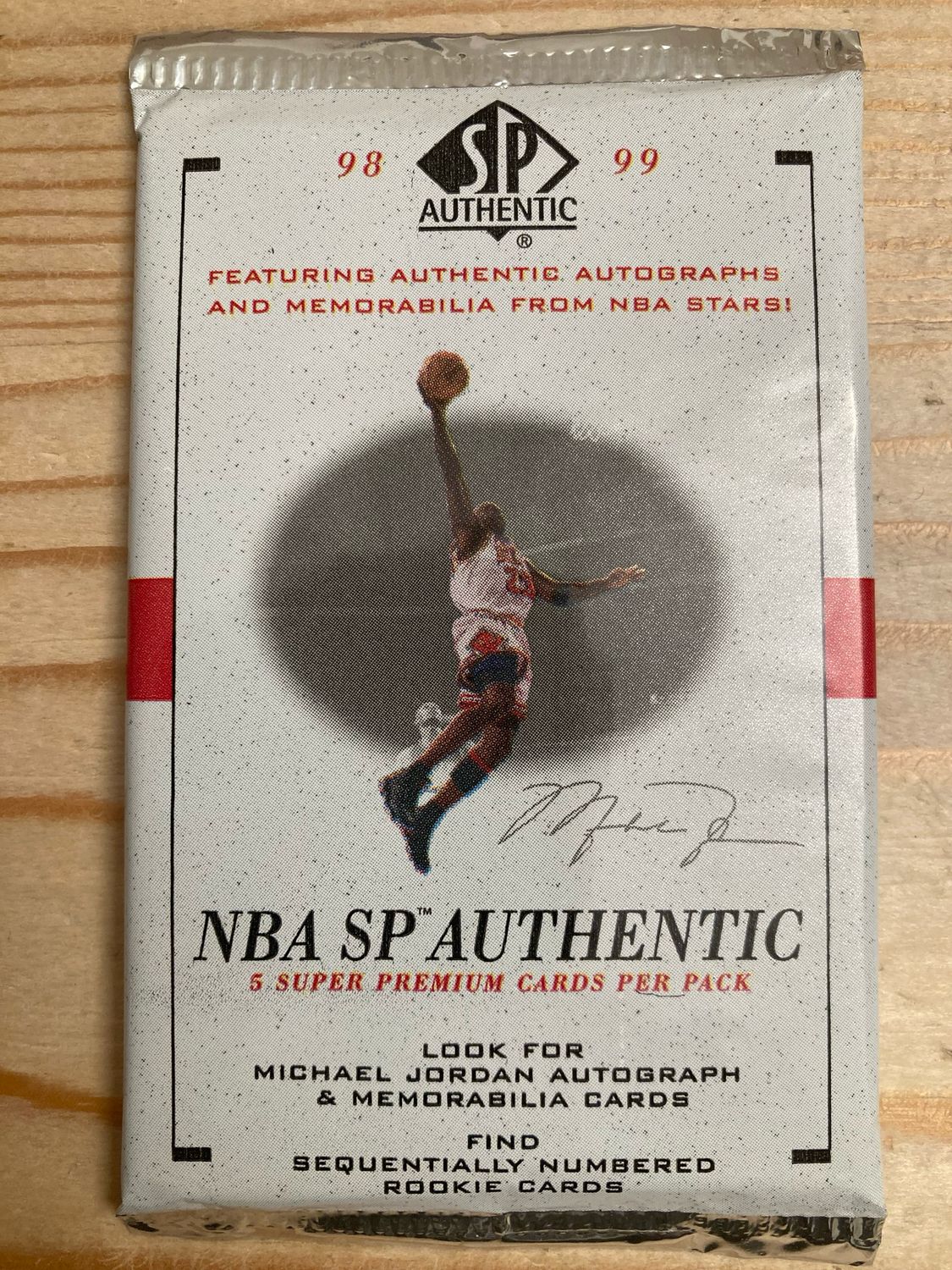 1998/99 Upper Deck SP Authentic Basketball Hobby Pack