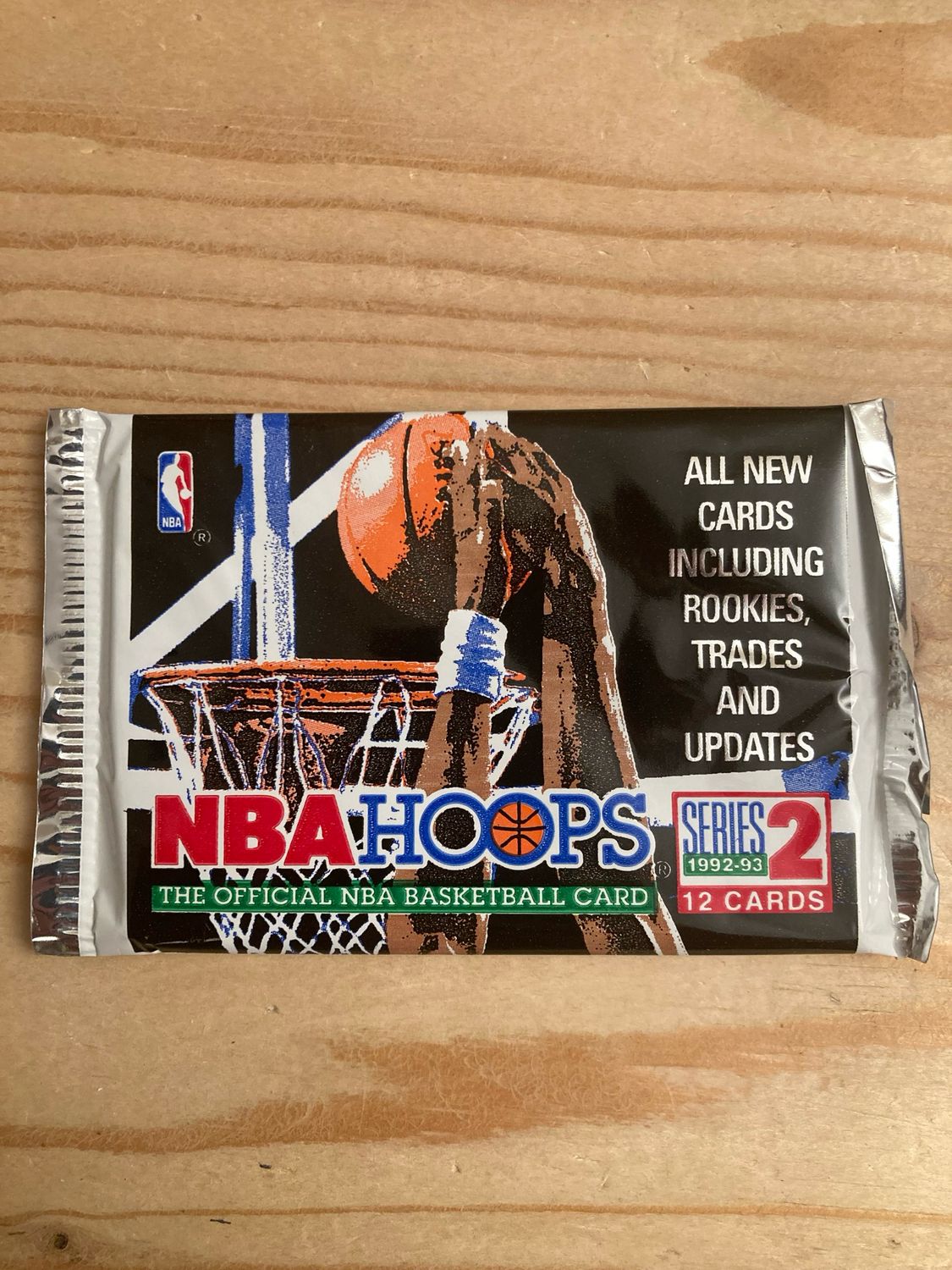 1992/93 NBA Hoops Series 2 Basketball Pack
