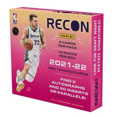 2021/22 Panini Recon Basketball Hobby Box