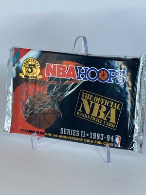 1993/94 Hoops Series 2 Basketball Hobby Pack
