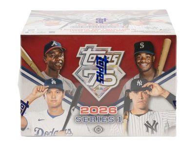 2026 Topps Series 1 Baseball Hobby Jumbo Box