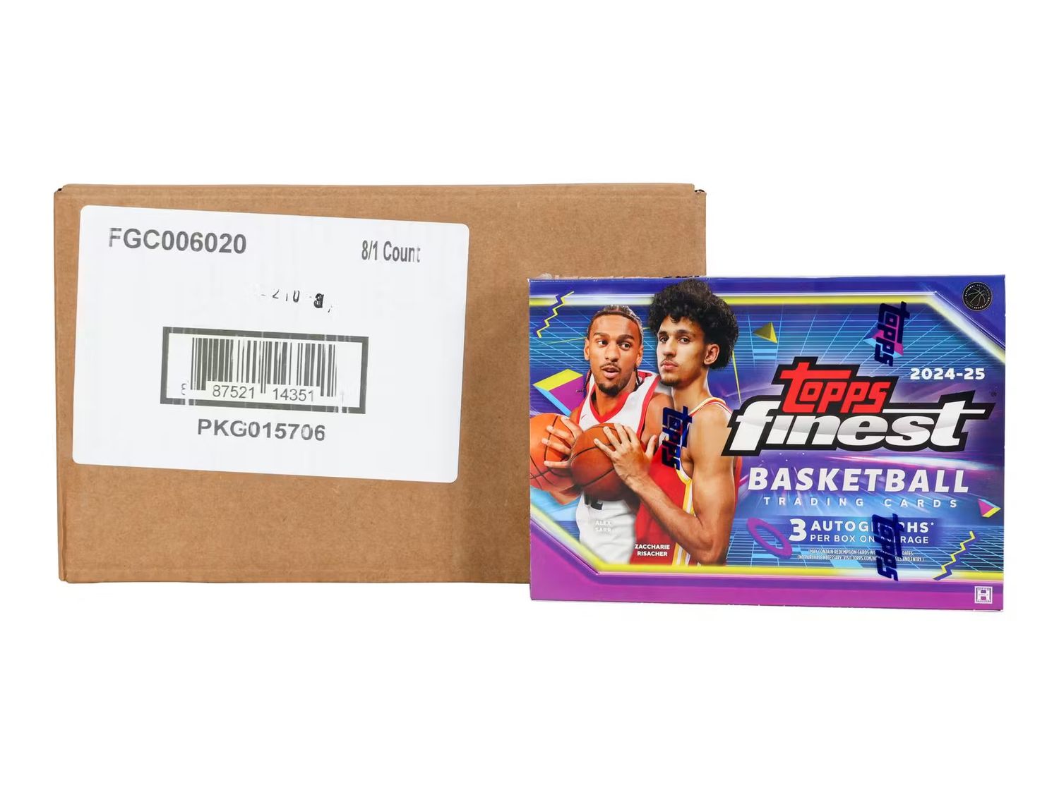 2024/25 Topps Finest Basketball Delight 8-Box Case