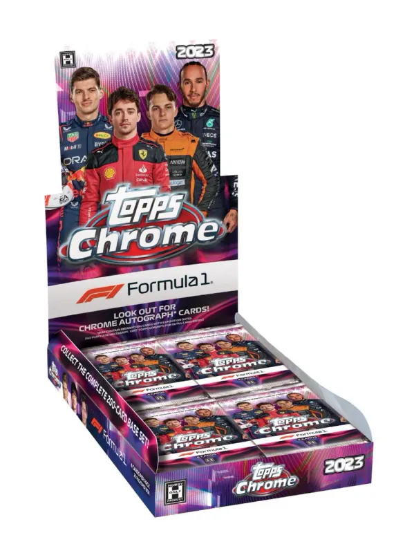 2023 Topps Chrome F1 Formula 1 Hobby Box