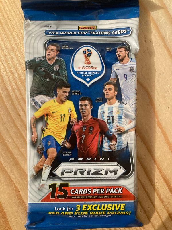 2018 Panini Prizm World Cup Soccer Fat Pack
