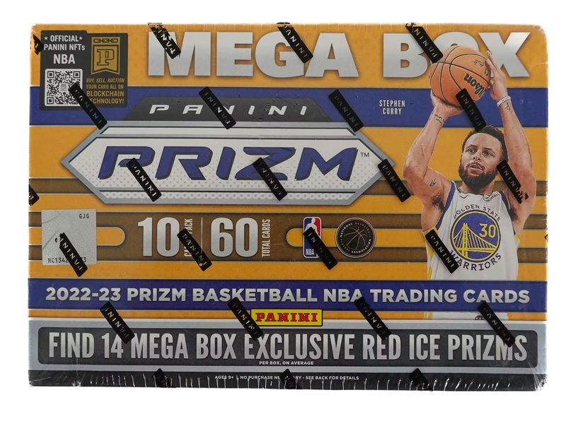2022/23 Panini Prizm Basketball Mega Box (Red Ice Prizms)
