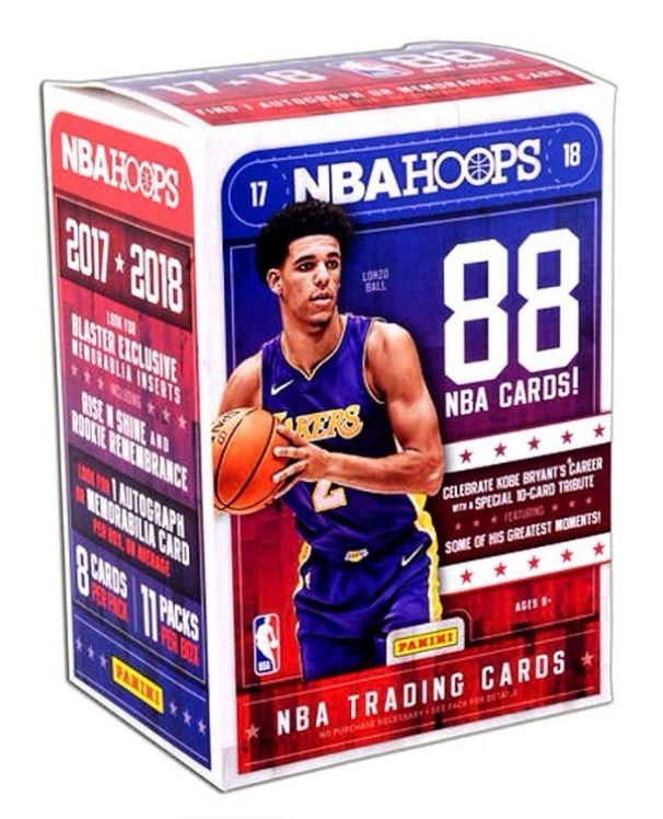 2017/18 Panini NBA Hoops Basketball Blaster Pack