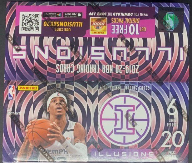2019/20 Panini Illusions Basketball Retail Box