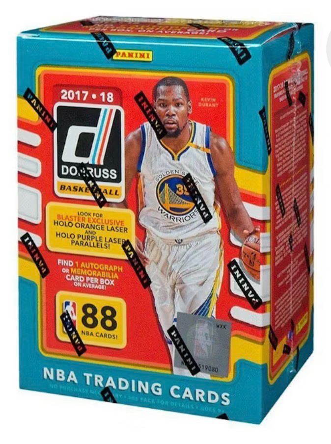 2017/18 Panini Donruss Basketball Blaster Box