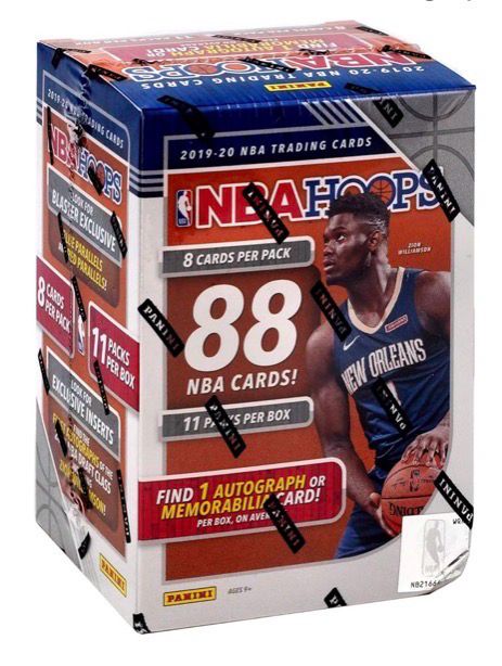 2019/20 Panini Hoops Basketball Blaster Box