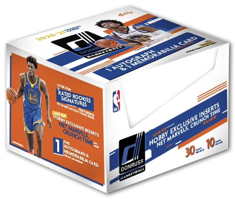 2020/21 Panini Basketball Donruss Hobby Box
