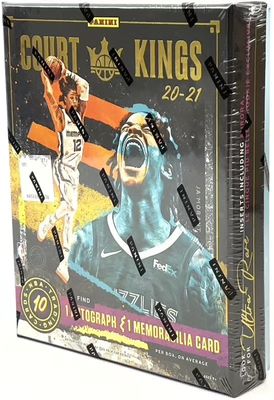 2020/21 Panini Basketball Court Kings Hobby Box