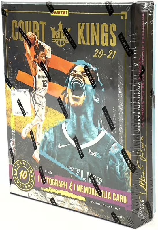 2020/21 Panini Basketball Court Kings Hobby Box