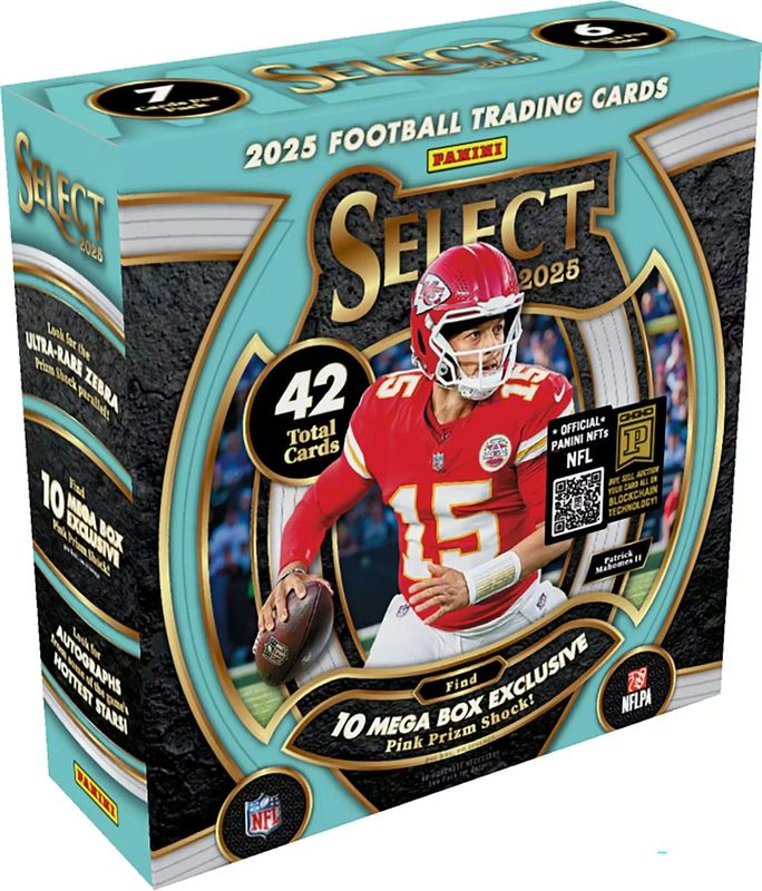 2025 Panini Select Football Mega Box