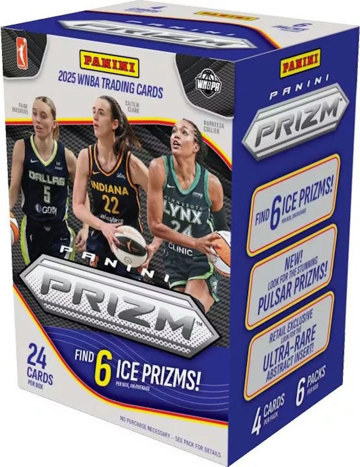 2025 Panini Prizm WNBA Basketball Blaster Box