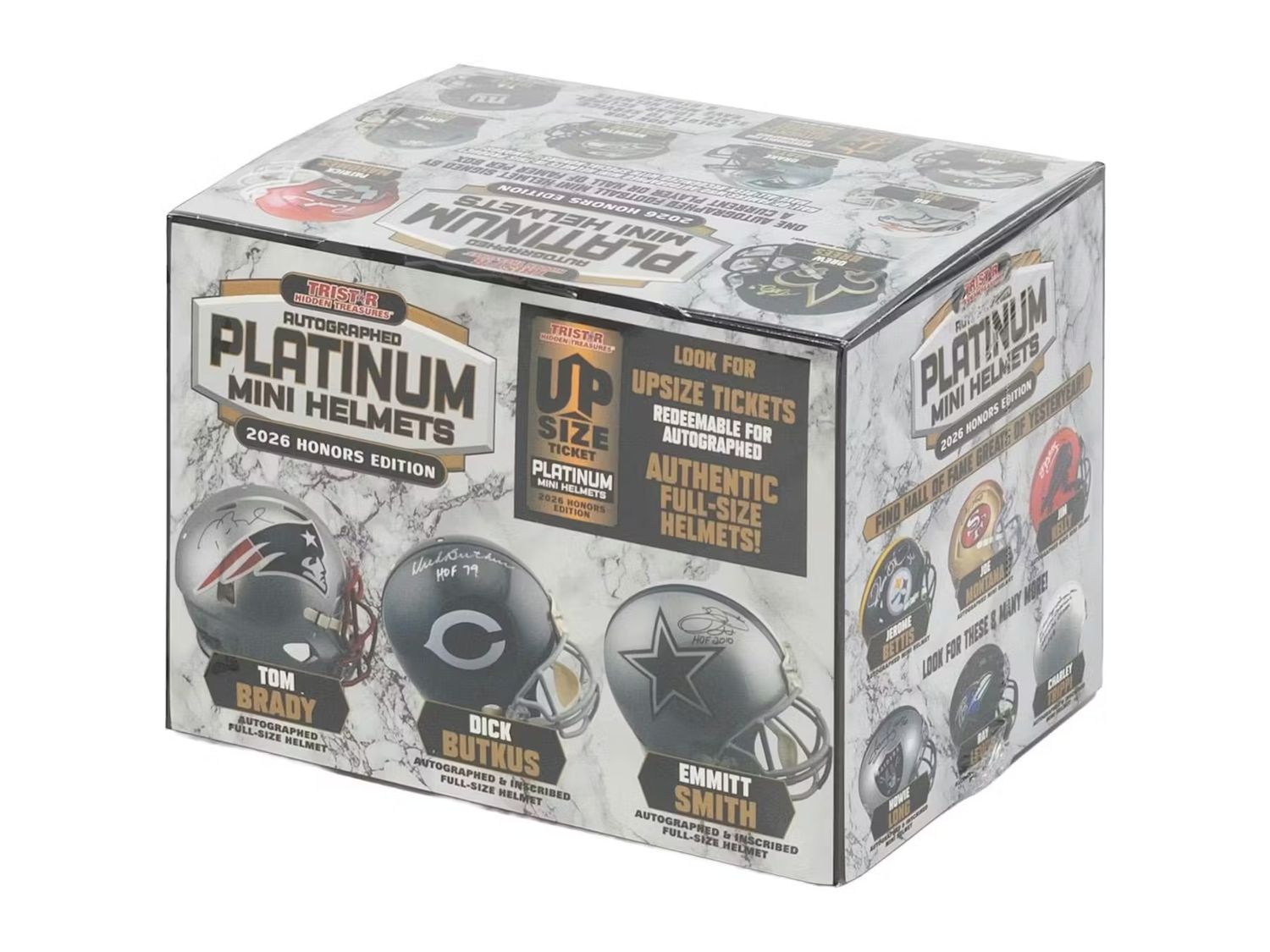 2026 TriStar Autographed Platinum Football Mini Helmets Honors Edition Hobby Box