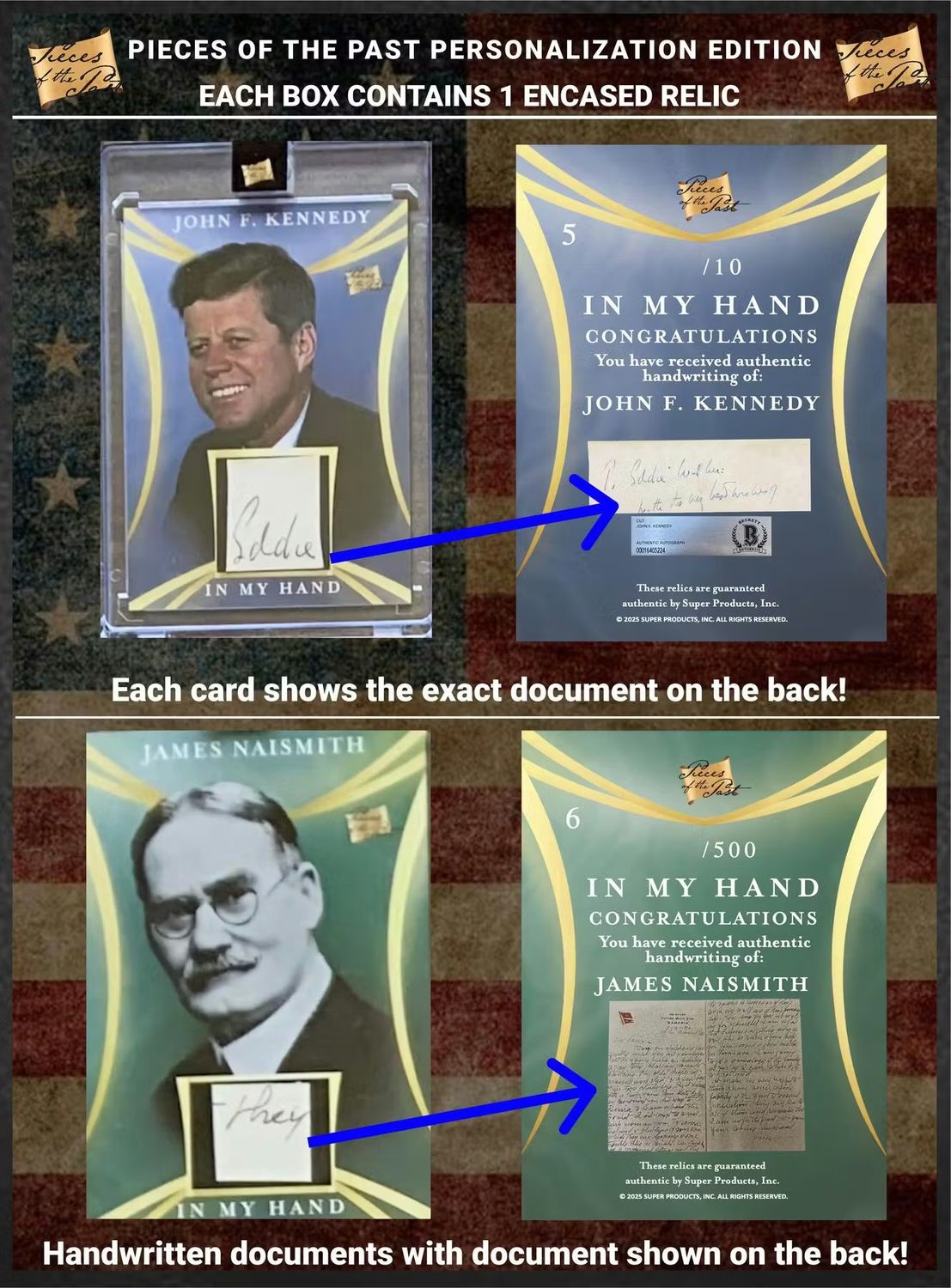 2025 Keepsake Pieces of the Past Personalization Edition Hobby Box