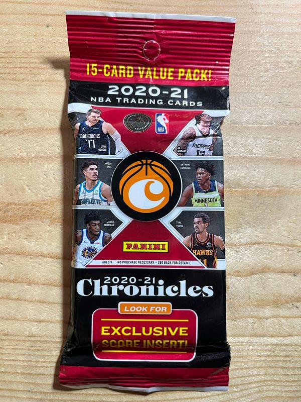 2020/21 Panini Chronicles Basketball Value Pack