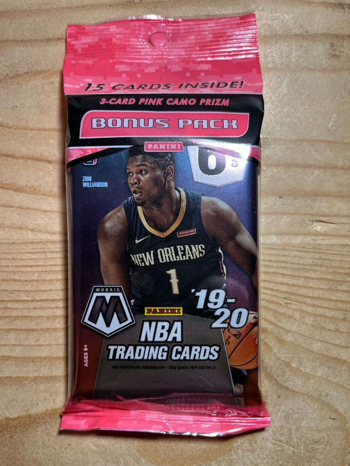 2019/20 Panini Mosaic Basketball Fat Pack