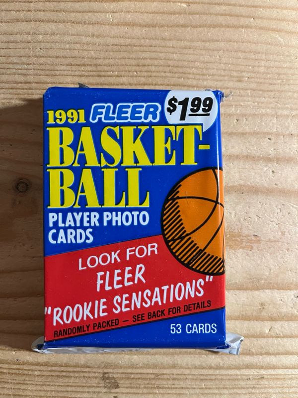1991/92 Fleer Basketball Jumbo Pack