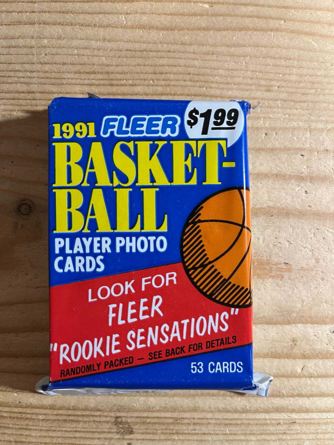 1991/92 Fleer Basketball Jumbo Pack