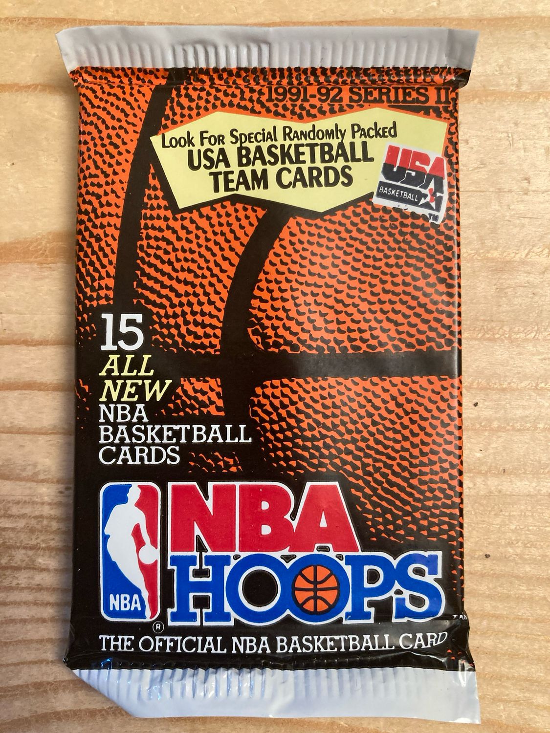 1991/92 Hoops Series 2 Basketball Pack