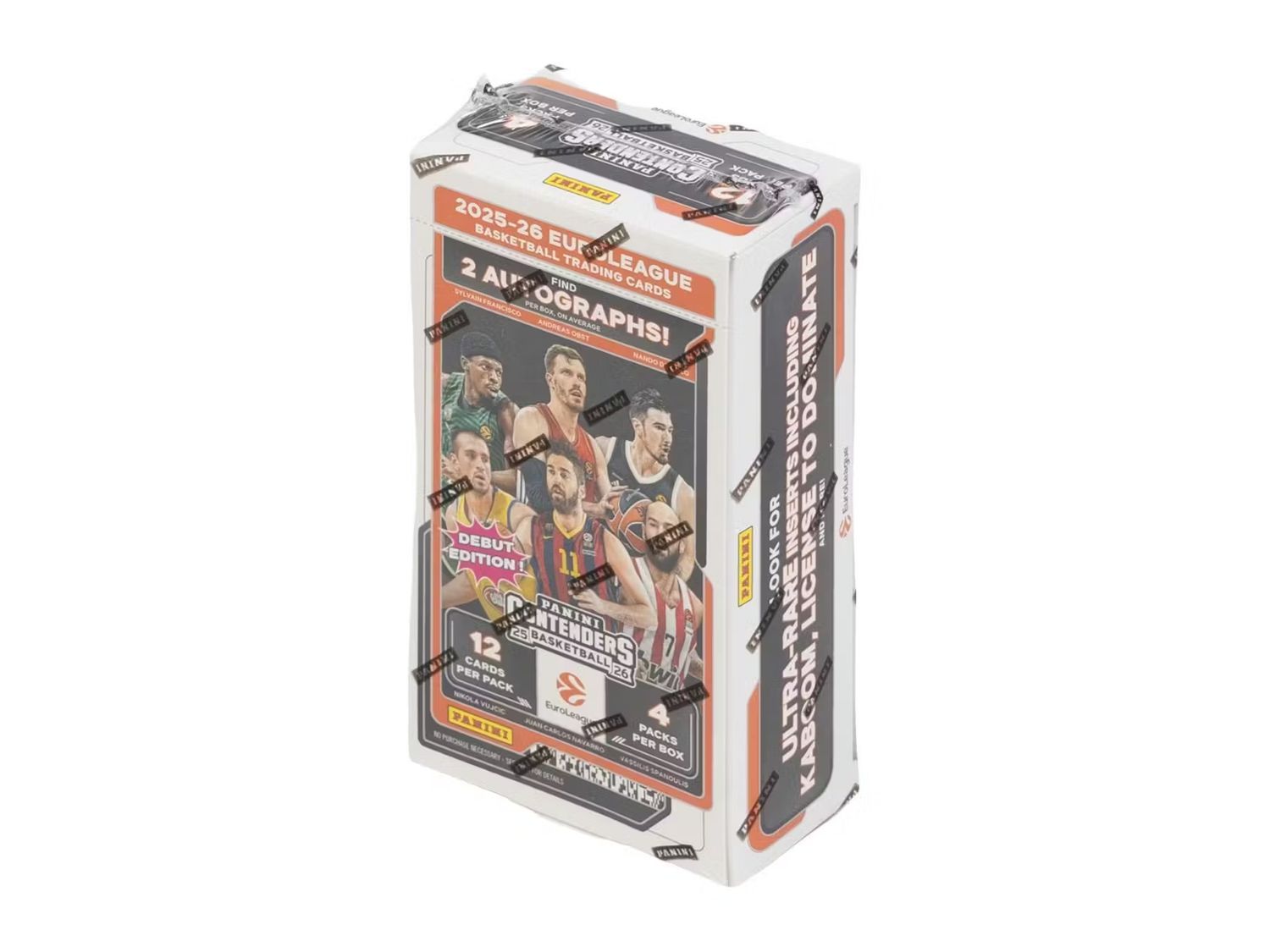 2025/26 Panini Contenders EuroLeague Basketball Hobby Box
