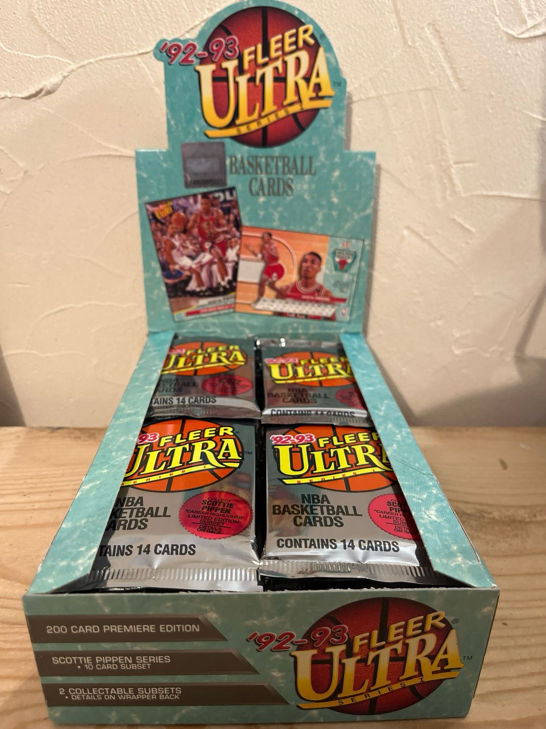 1992/93 Fleer Ultra Series 1 Basketball Hobby Pack