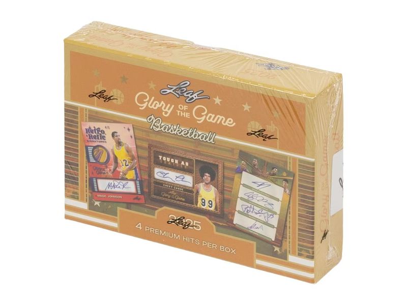 2025 Leaf Glory of the Game Basketball Hobby Box (Coming soon)