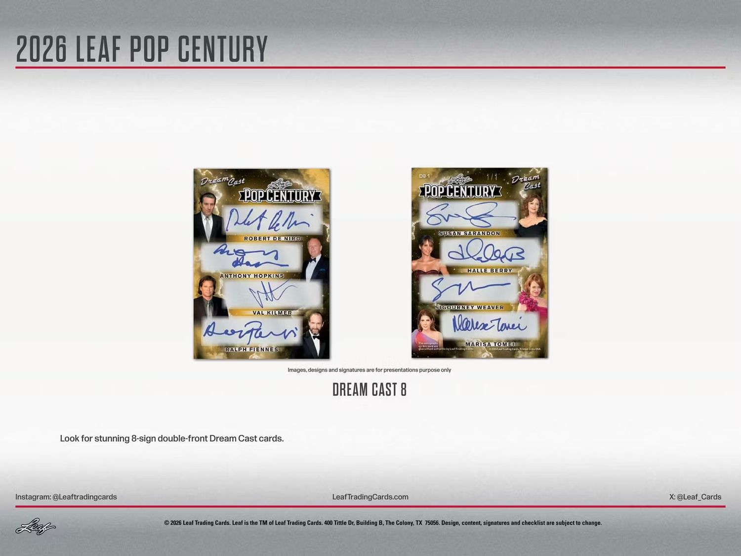 2026 Leaf Metal Pop Century Hobby Box (Coming soon)