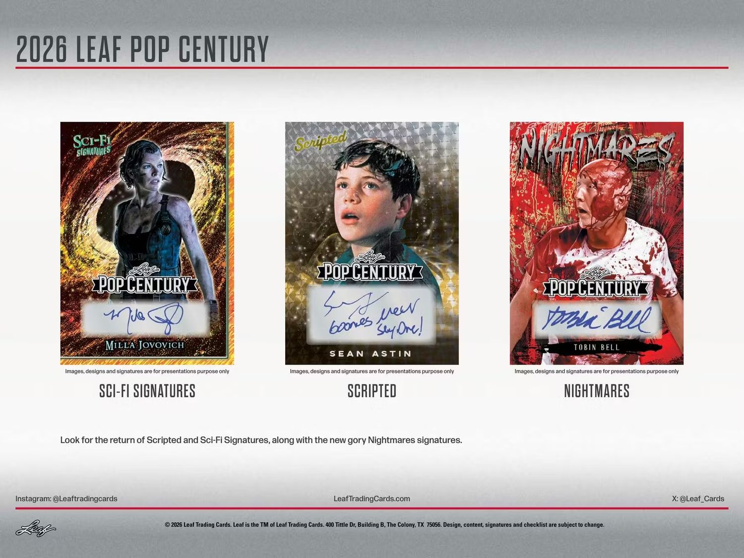 2026 Leaf Metal Pop Century Hobby Box (Coming soon)
