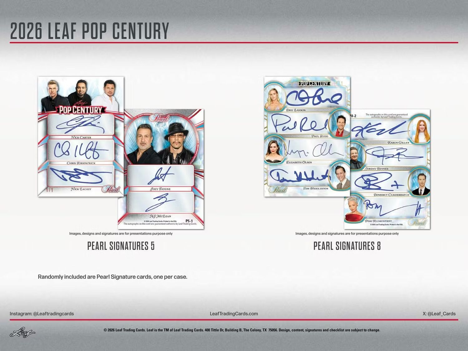 2026 Leaf Metal Pop Century Hobby Box (Coming soon)