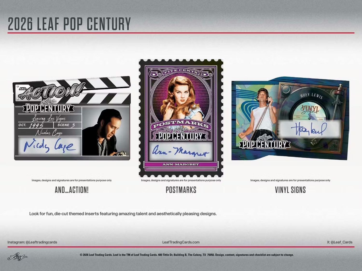 2026 Leaf Metal Pop Century Hobby Box (Coming soon)