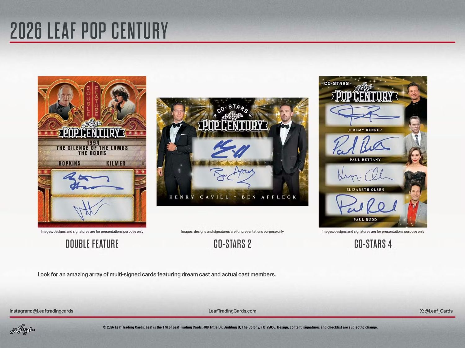 2026 Leaf Metal Pop Century Hobby Box (Coming soon)