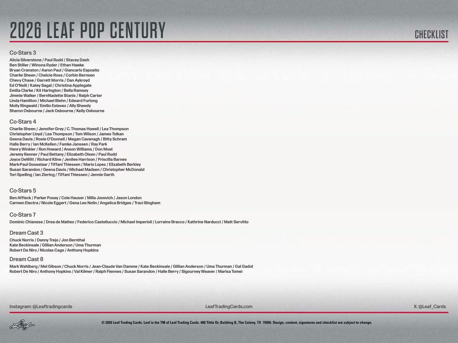 2026 Leaf Metal Pop Century Hobby Box (Coming soon)