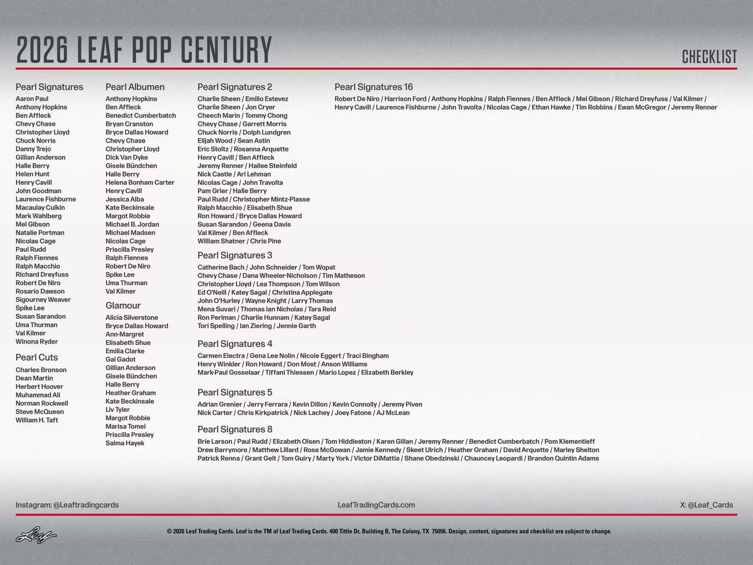 2026 Leaf Metal Pop Century Hobby Box (Coming soon)