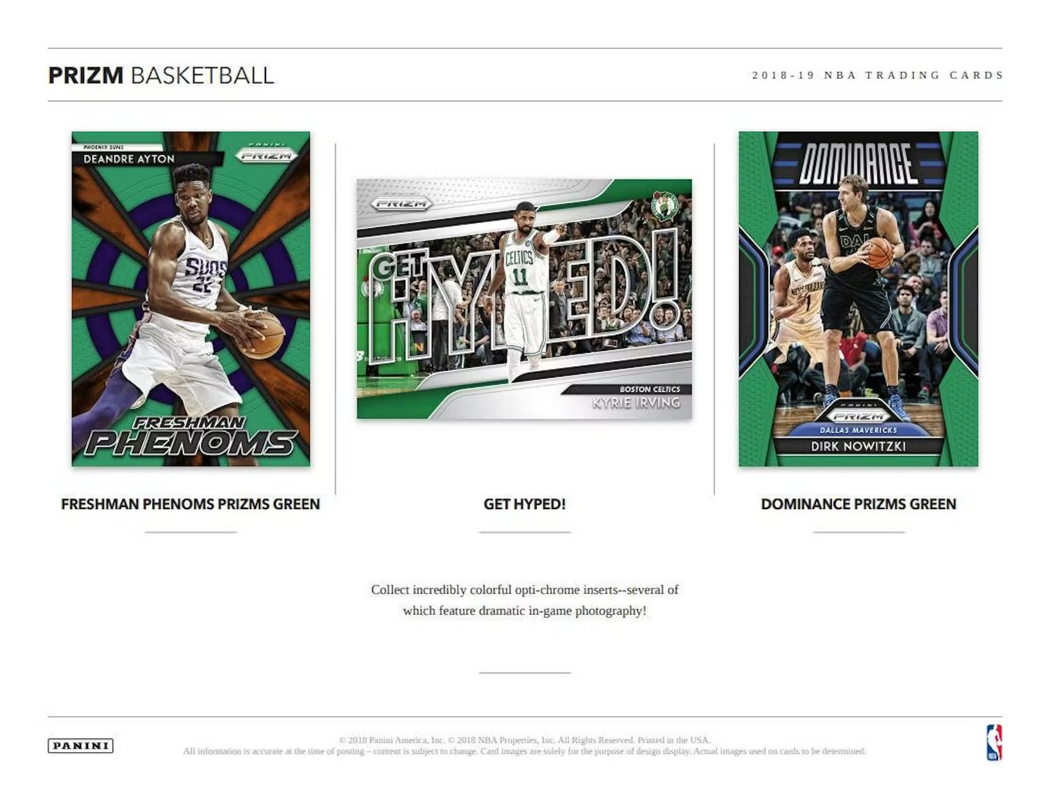 2018/19 Panini Prizm Basketball Retail Pack