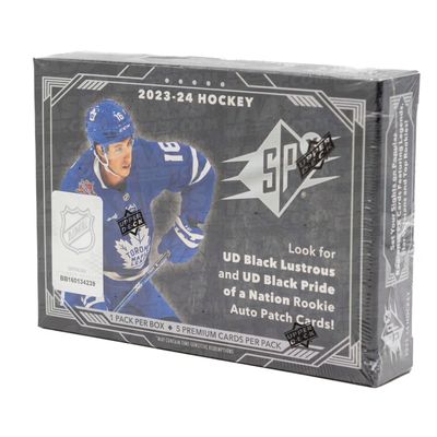 2023/24 Upper Deck SPx Hockey Hobby Box