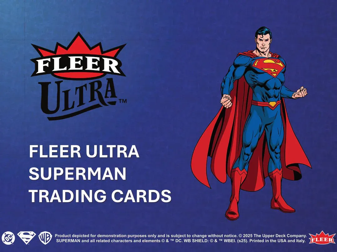 2025 Upper Deck Fleer Ultra Superman Hobby (in transit)