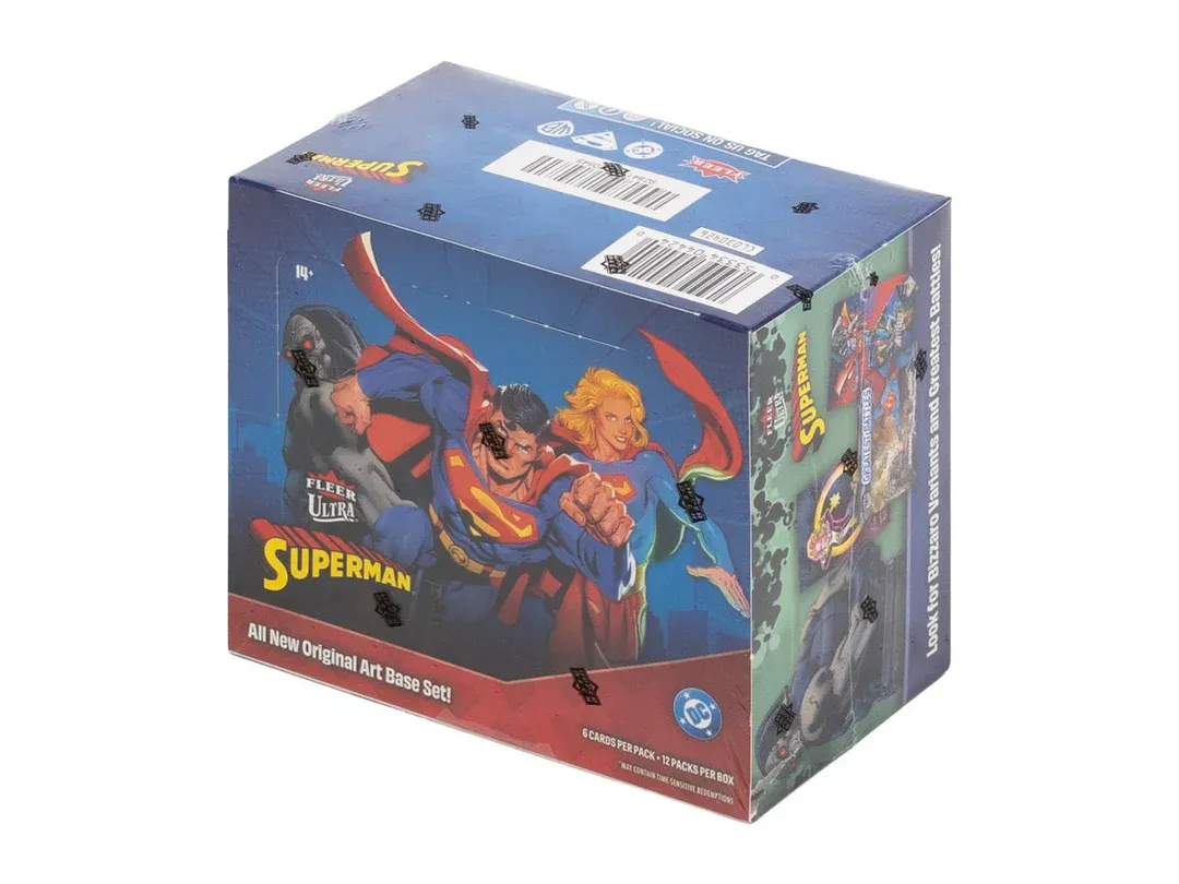 2025 Upper Deck Fleer Ultra Superman Hobby (in transit)