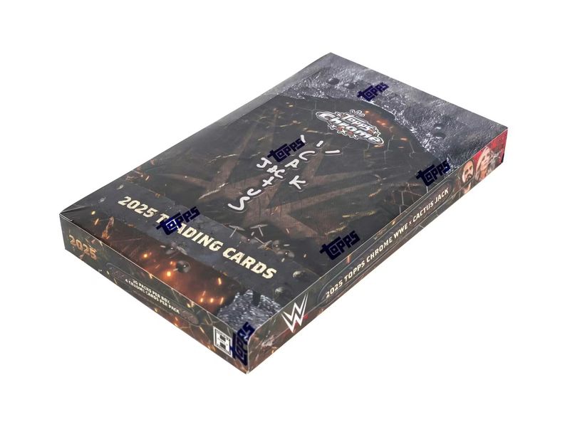 2025 Topps Chrome WWE x Cactus Jack Wrestling Hobby Box