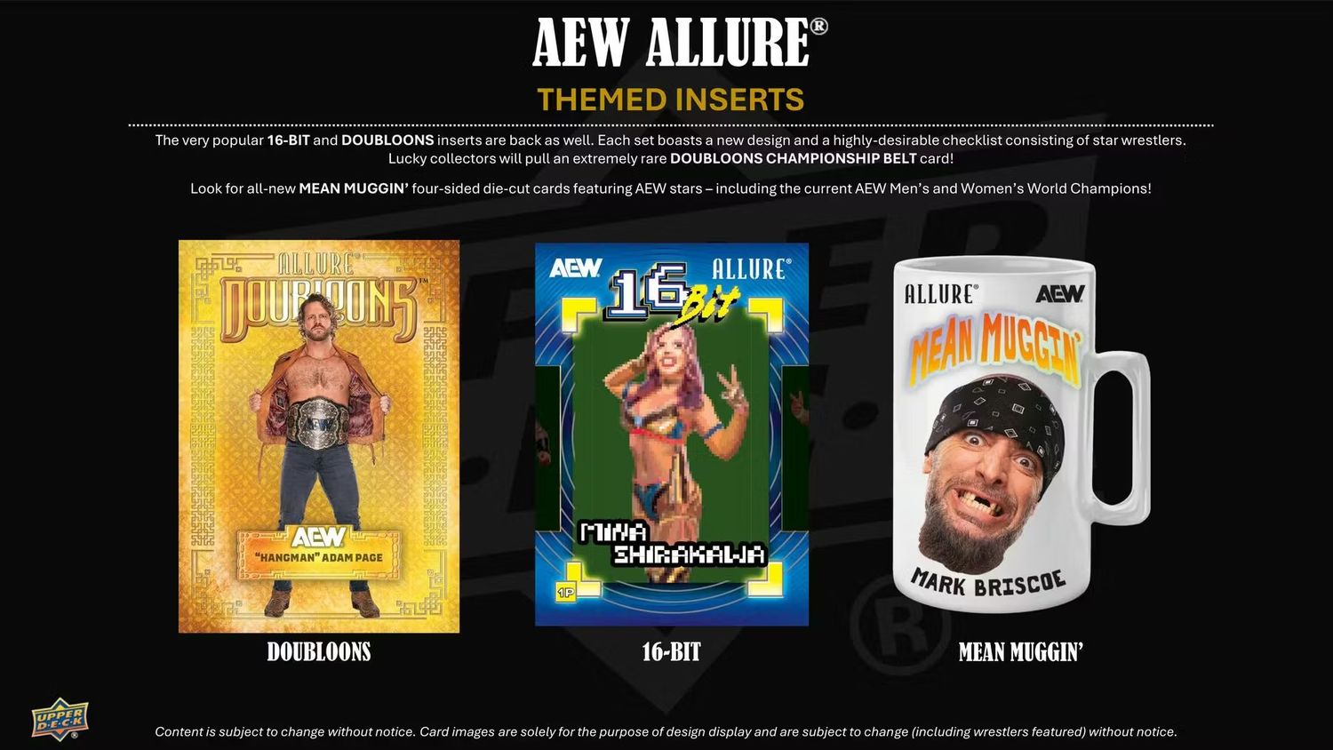 2026 Upper Deck AEW Allure Wrestling Hobby Box (Coming soon)