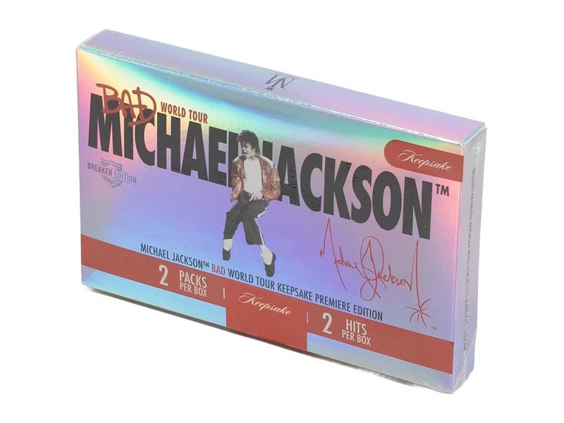 2025 Michael Jackson Bad World Tour Keepsake Premiere Edition Breaker Box