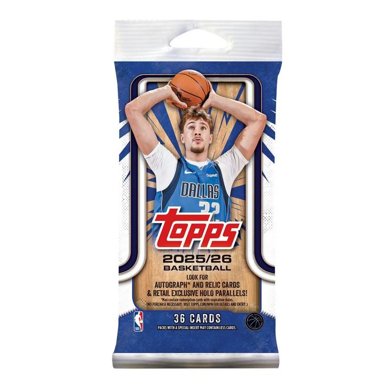 2025/26 Topps Basketball Jumbo Value Pack