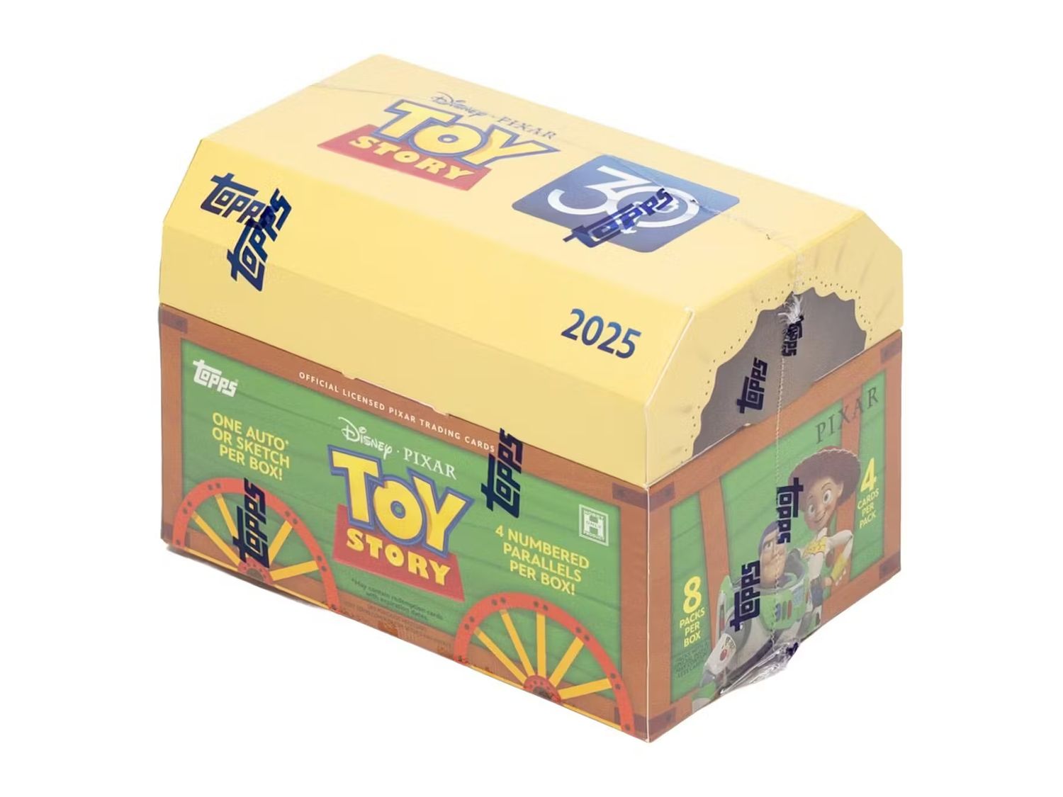 2025 Topps Crystal 30 Years of Toy Story Hobby Box